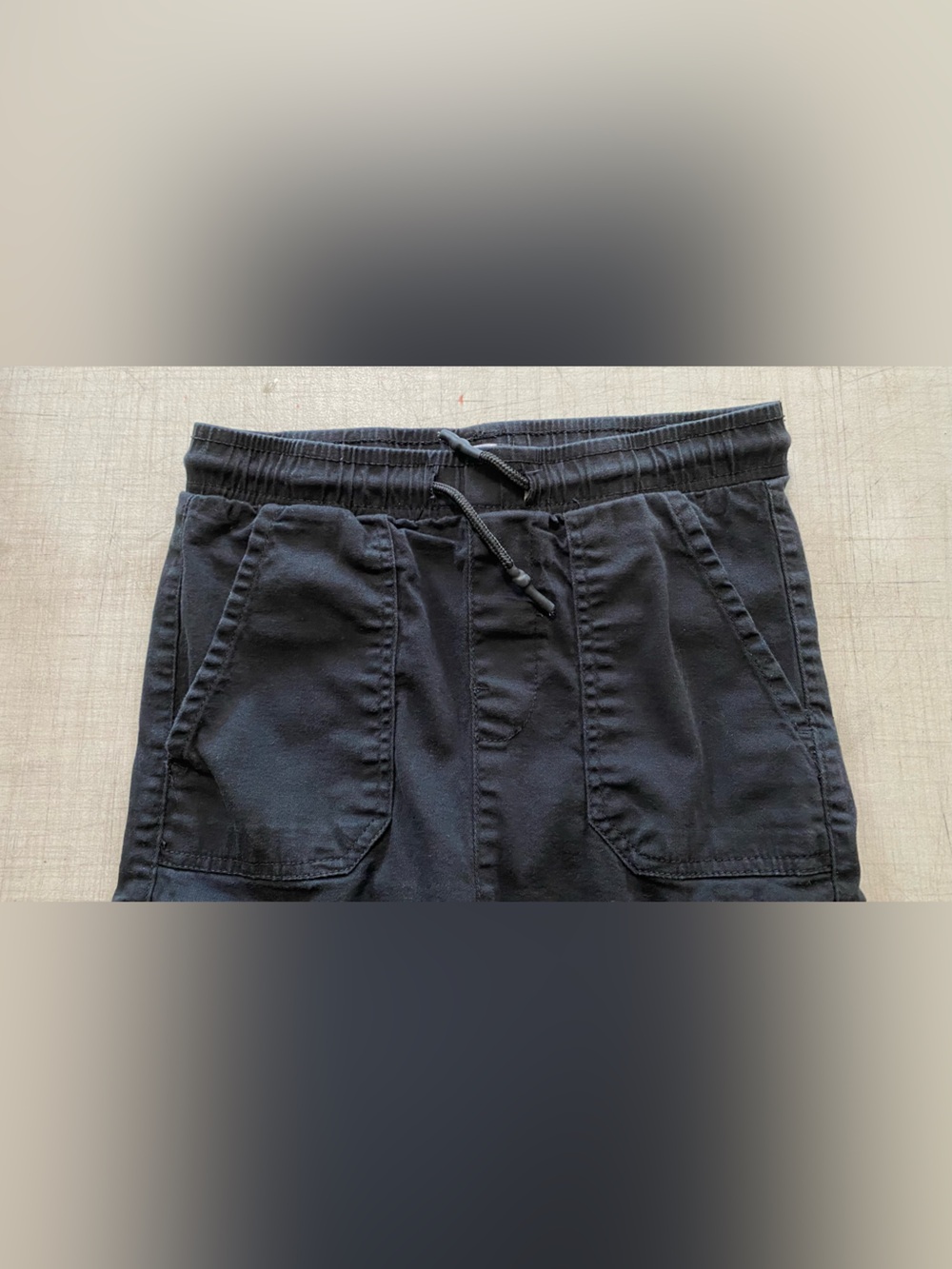 Michael Strahan Men's Black Cargo Jogger Pants - Elastic Waist - Picture 5 of 13